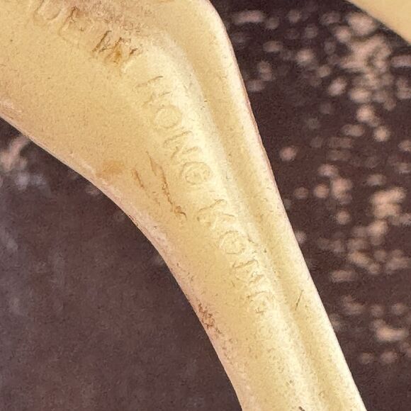 Vtg Celluloid Hard Plastic Deer Figurines Set of 4 Hong Kong 3 Doe 1 Fawn Bambi - Picture 12 of 12